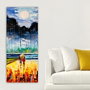 Wallity DKY2613776050_50120 Lienzo Decorativo Multicolor 50 x 120 cm